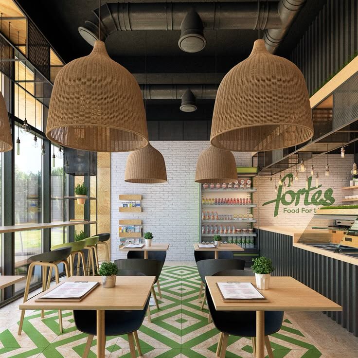 Clean food cafe Fortes #cafe #restaurant